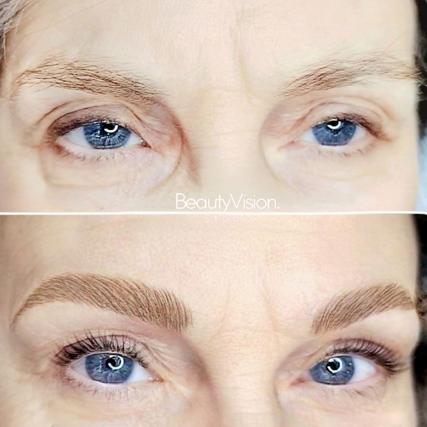 Augenbrauen- und Wimpernlifting Augenbrauen Laminierung