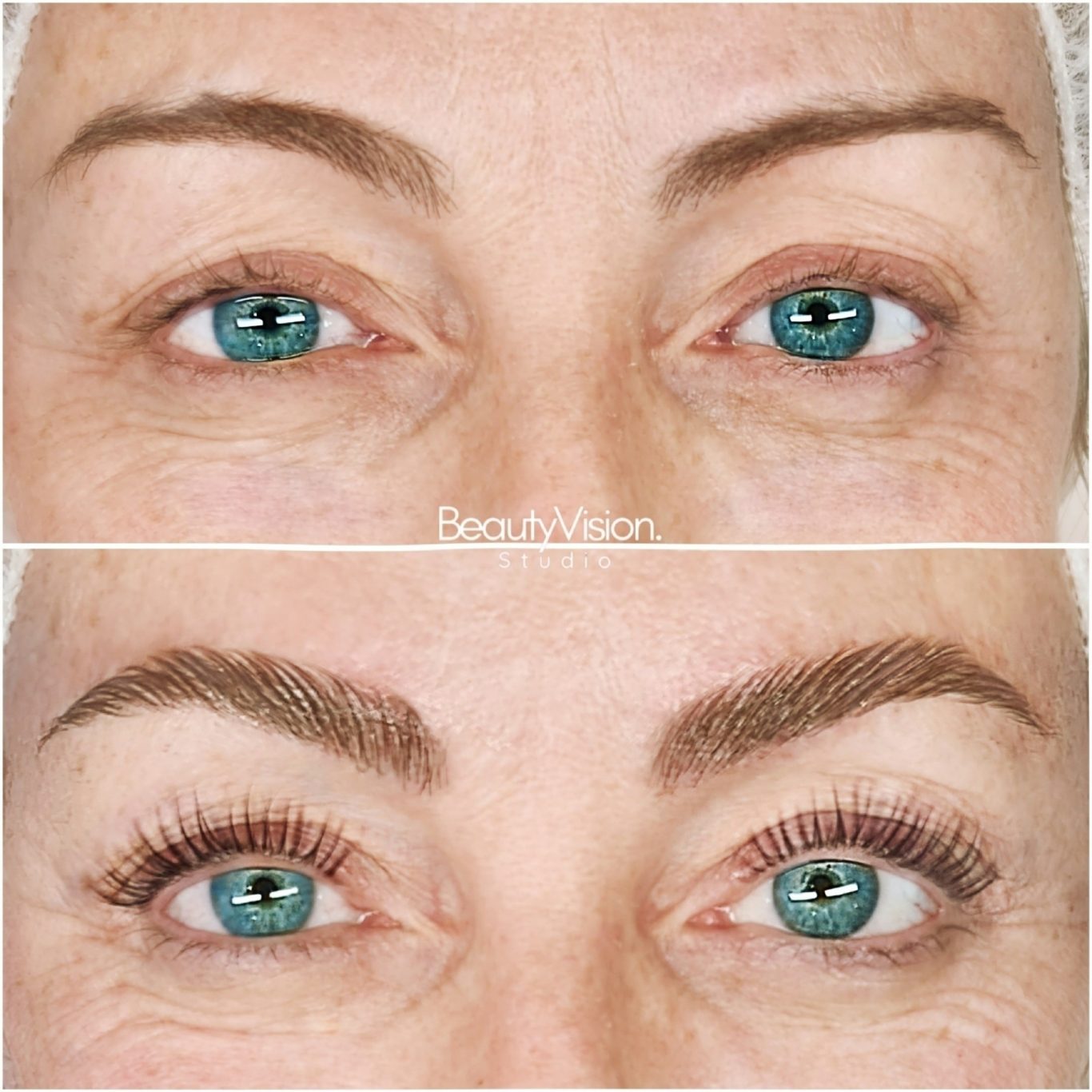 Augenbrauen- und Wimpernlifting